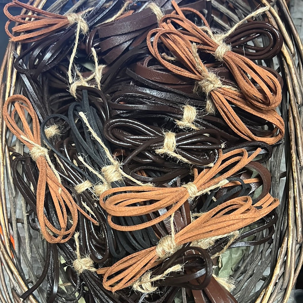 Assorted Leather Cords/Straps
