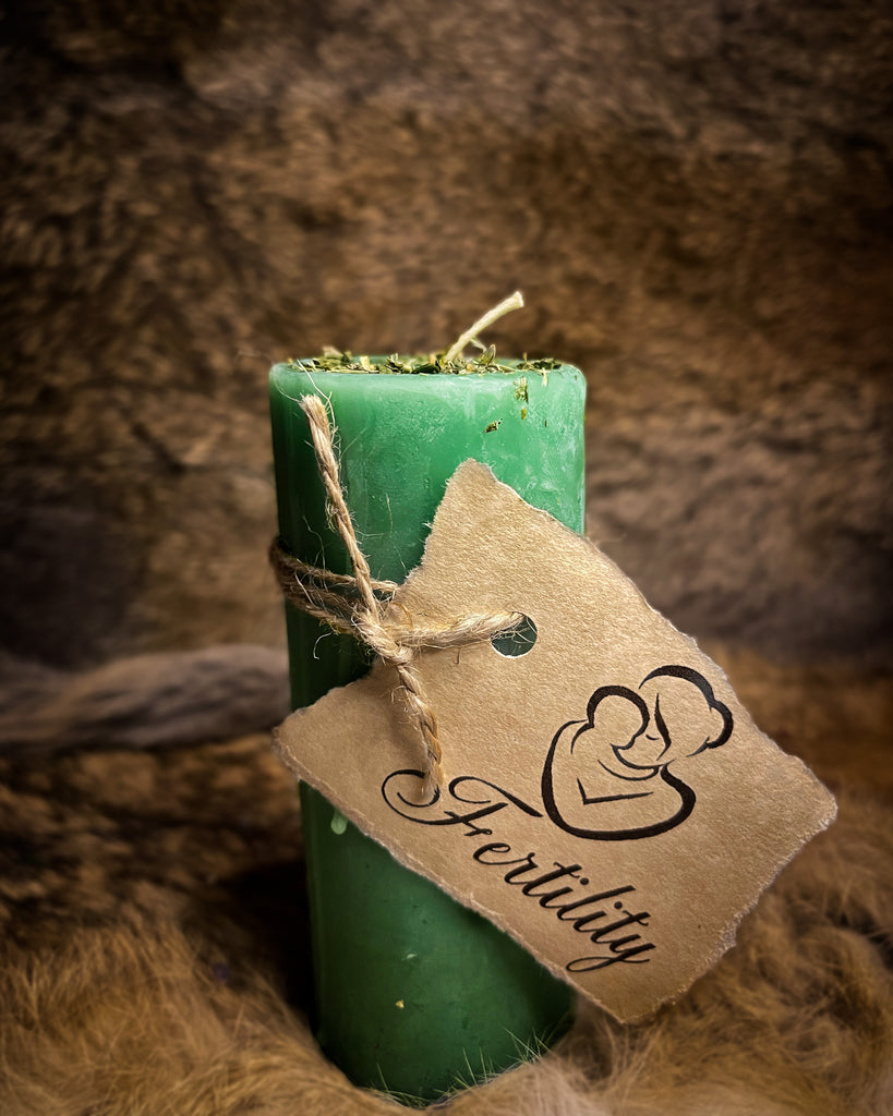 100% Beeswax Candle - Fertility