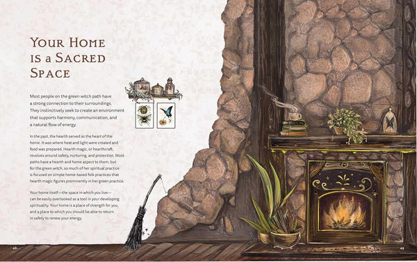 The Green Witch Illustrated