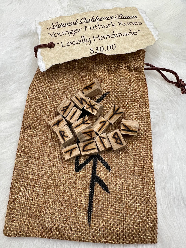Oak Heart Rune Set - Younger Futhark