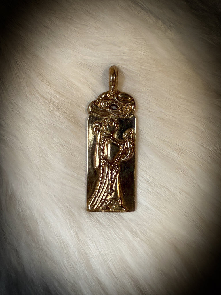 Bronze Frigg Pendant