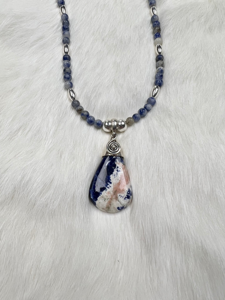 Custom Sodalite Pendant Necklace