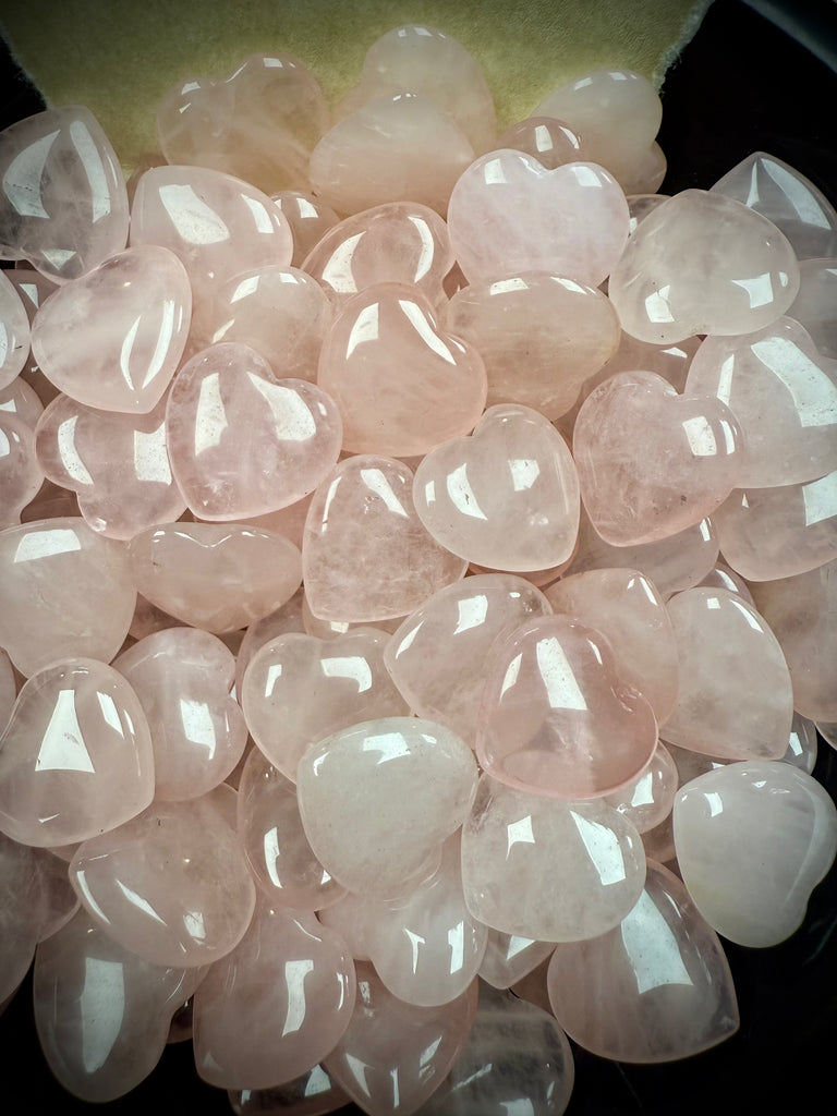 Rose Quartz Heart Stone