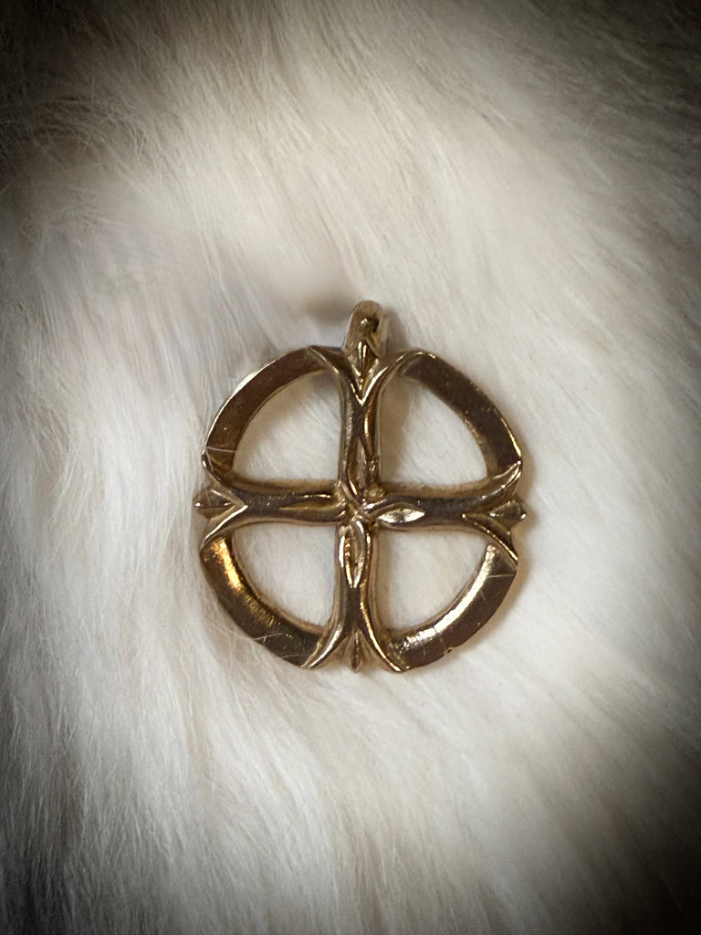 Bronze Odin's Cross Pendant