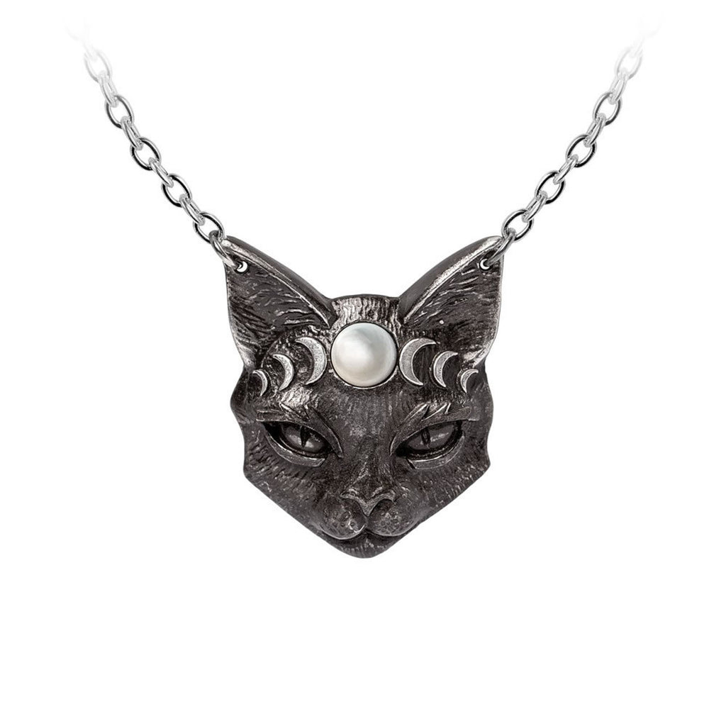 Mystic Moon Cat Pendant