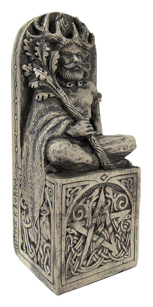 Seated God Statue - (Stone Finish)