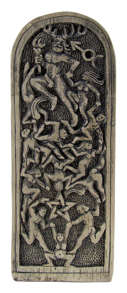 Seated God Statue - (Stone Finish)