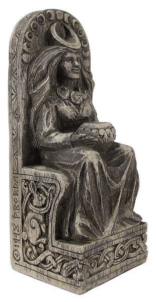 Seated Goddess Statue - (Stone Finish)