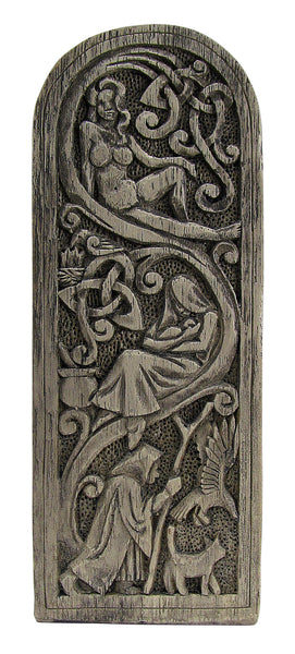 Seated Goddess Statue - (Stone Finish)