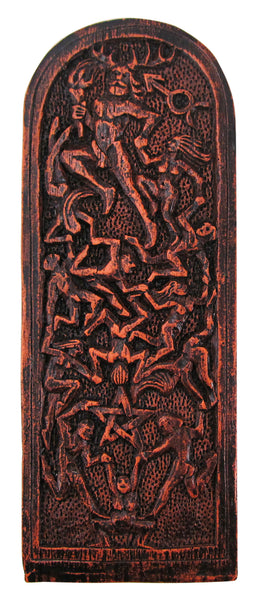Seated Goddess Statue - (Wood Finish)