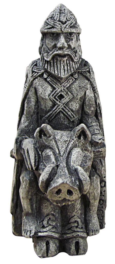 Freyr Figurine - Stone Finish