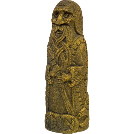 Volcanic Stone Statue - Odin