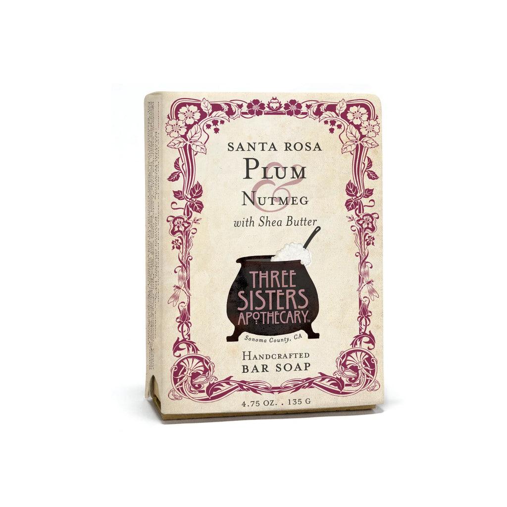 Santa Rosa Plum & Nutmeg Soap