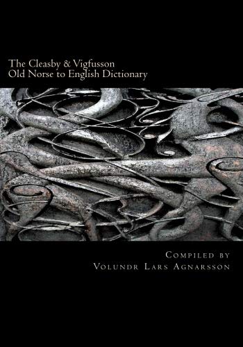 The Cleasby & Vigfusson Old Norse to English Dictionary