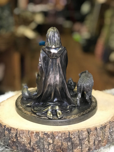 Ceridwen with Animals Statue