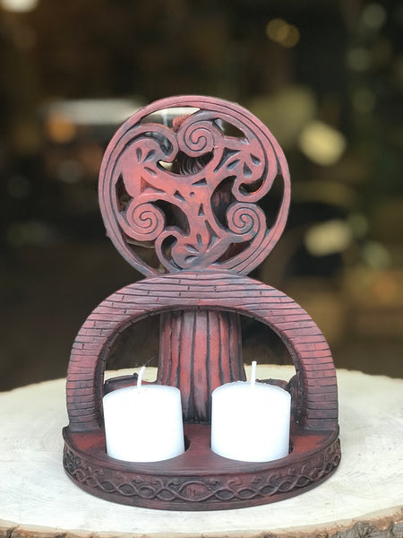 Brigid Candle Statue (Small)