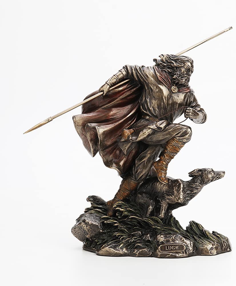 Lugh with Hound Statue
