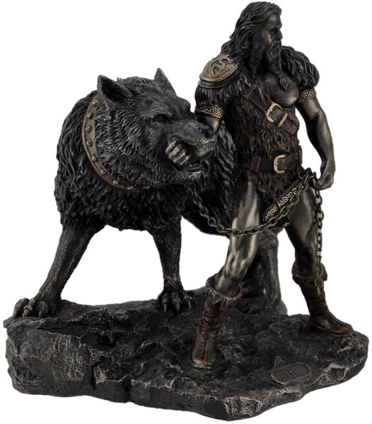 Tyr and Fenrir Statue