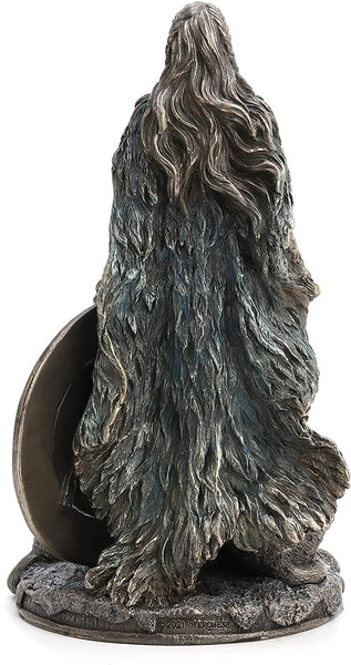 Freya with Shield Statue