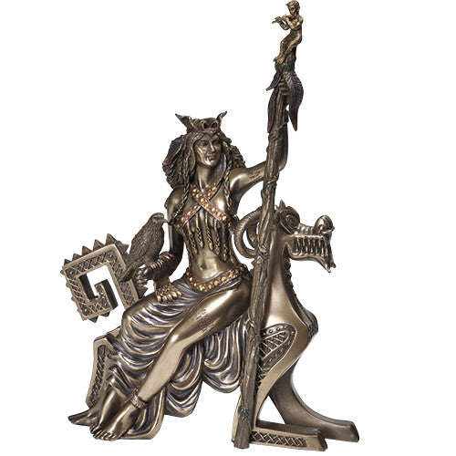 Frigga on Dragon Throne Statue