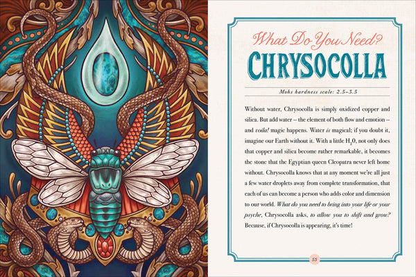 The Illustrated Crystallary: Guidance and Rituals from 36 Magical Gems and Minerals