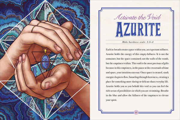 The Illustrated Crystallary: Guidance and Rituals from 36 Magical Gems and Minerals