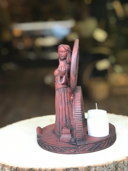 Brigid Candle Statue (Small)
