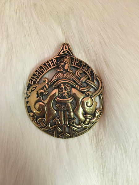 Large Tyr Pendant (Bronze)