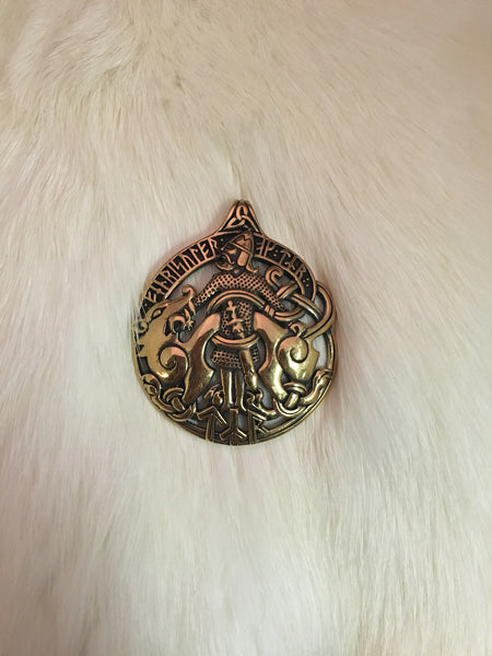 Large Tyr Pendant (Bronze)