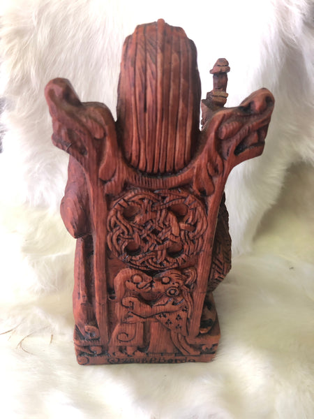 Seated Freyr Statue