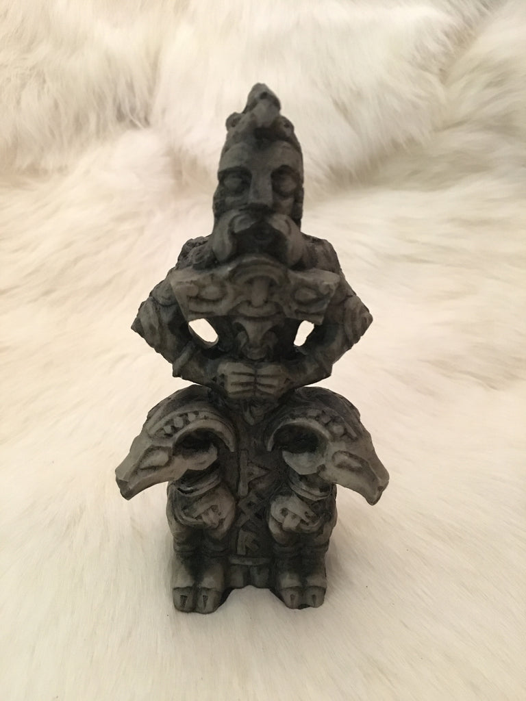 Thor Figurine - Stone Finish