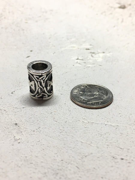 Rune Beard Bead - Dagaz