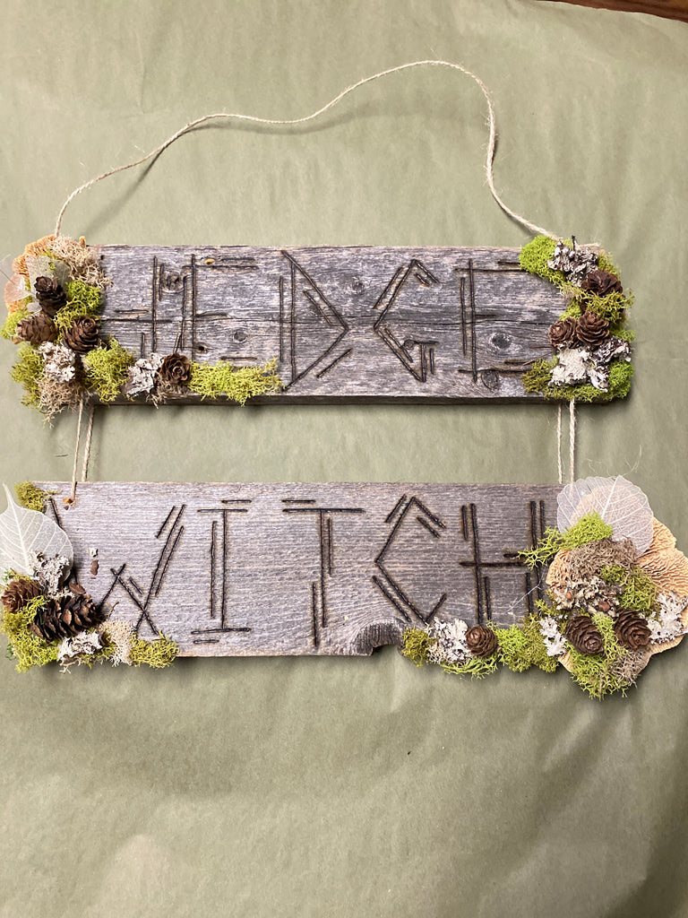 Hedge Witch Plaque