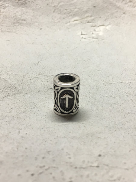 Rune Beard Bead - Tiwaz