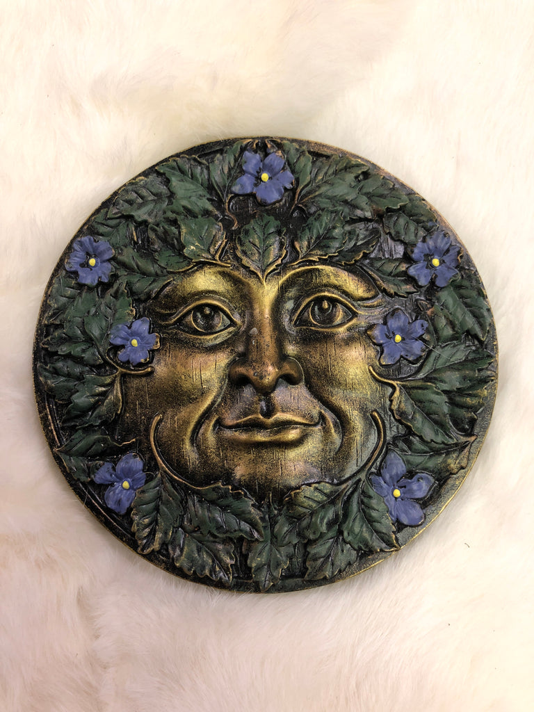 Beltane Greenman Plaque