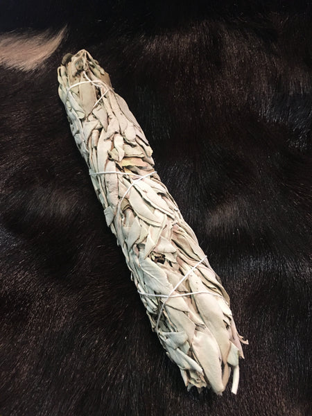 Large White Sage Smoke Cleansing Stick (1 Bundle)