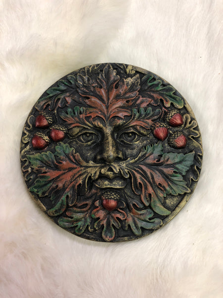 Autumn Equinox Greenman Plaque