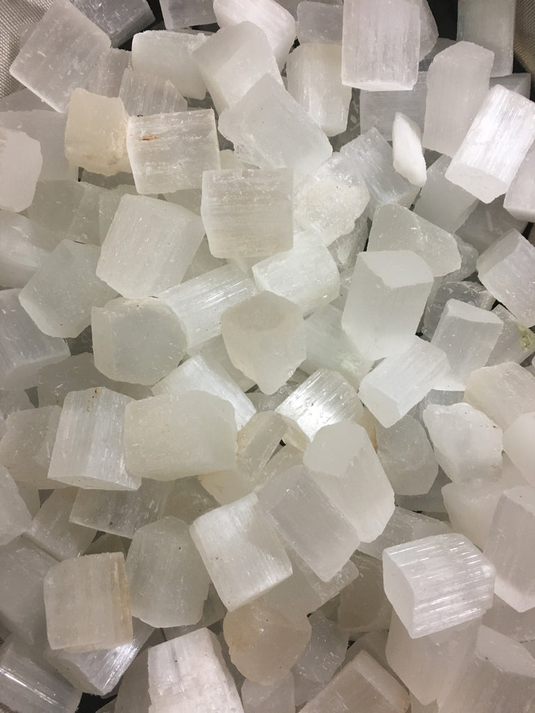 Selenite Cubes - Raw