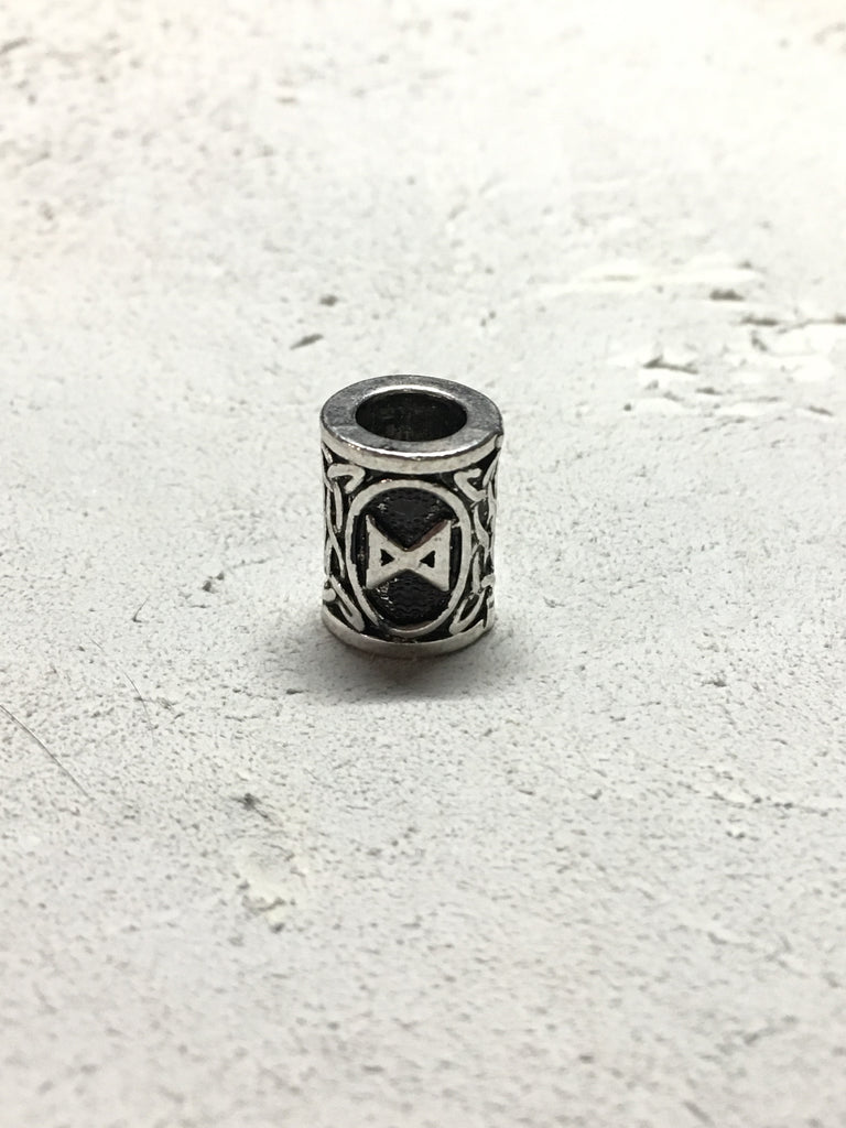 Rune Beard Bead - Dagaz