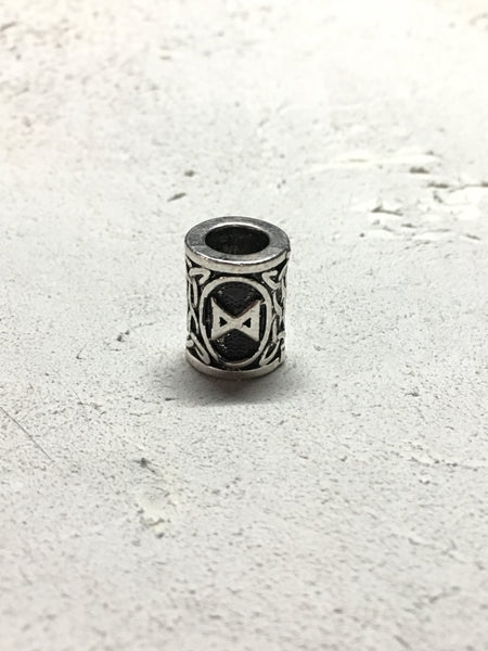 Rune Beard Bead - Dagaz