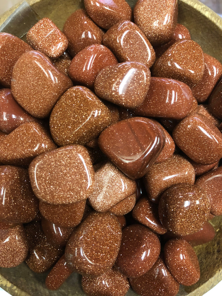 Red Goldstone - Tumbled