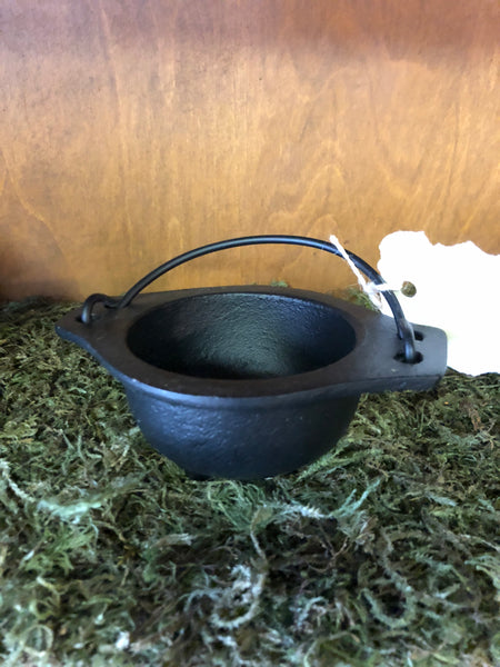 3” Cast Iron Cauldron