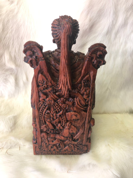 Seated Freya Statue