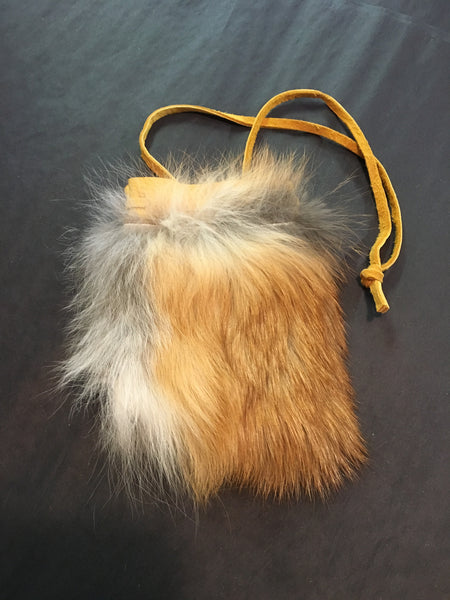Red Fox Fur Bag