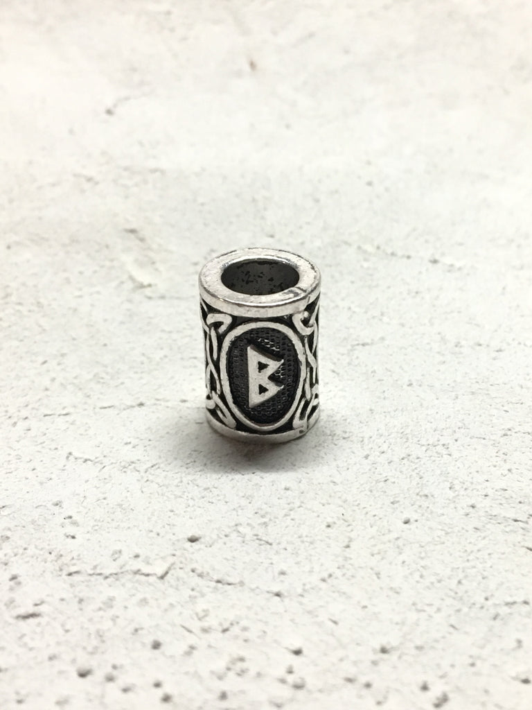Rune Beard Bead - Berkana