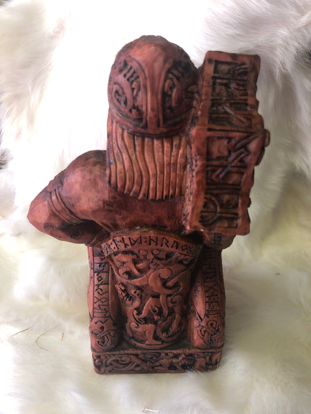 Seated Thor Statue