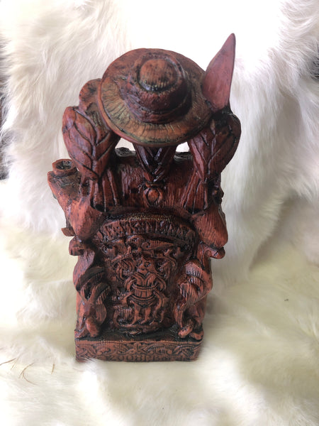 Seated Odin Statue