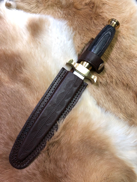 Black Wood Handled Athame (Religious Ceremonial Item)