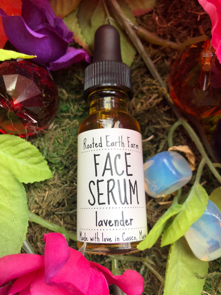 Organic Face Serum - Lavender