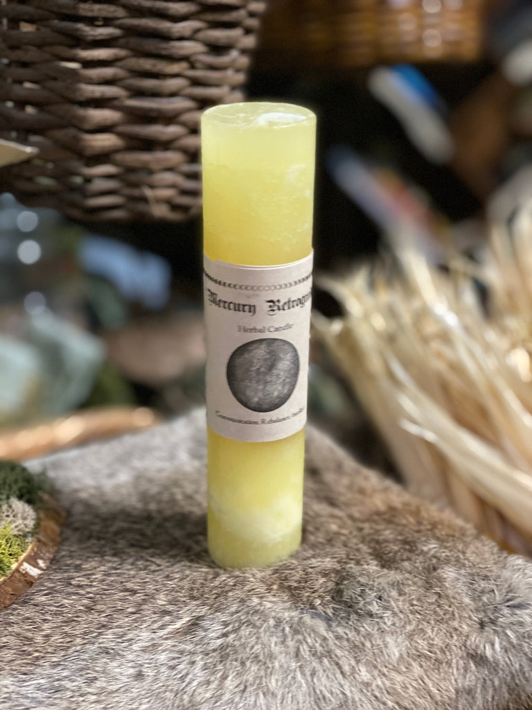 Mercury Retrograde Pillar